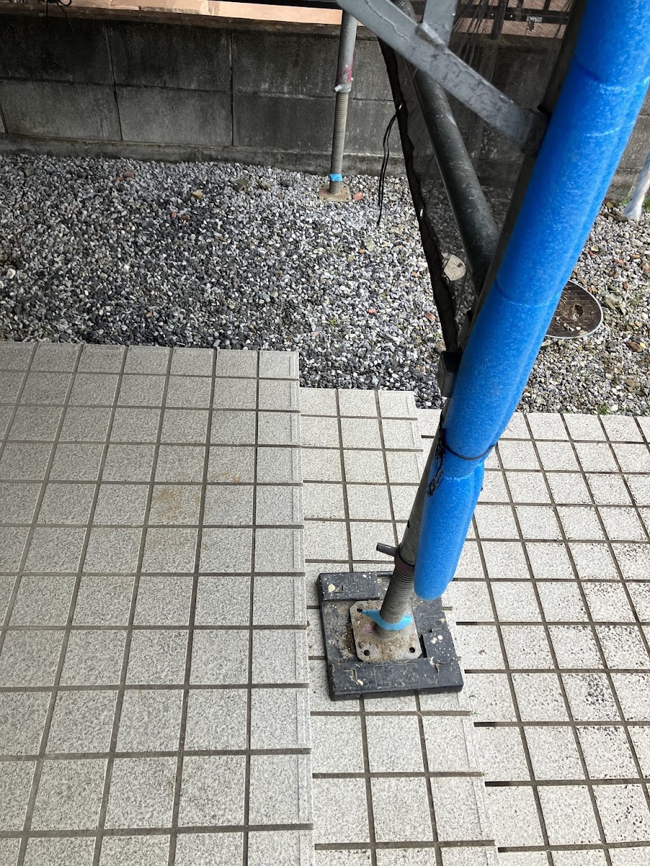 足場完成