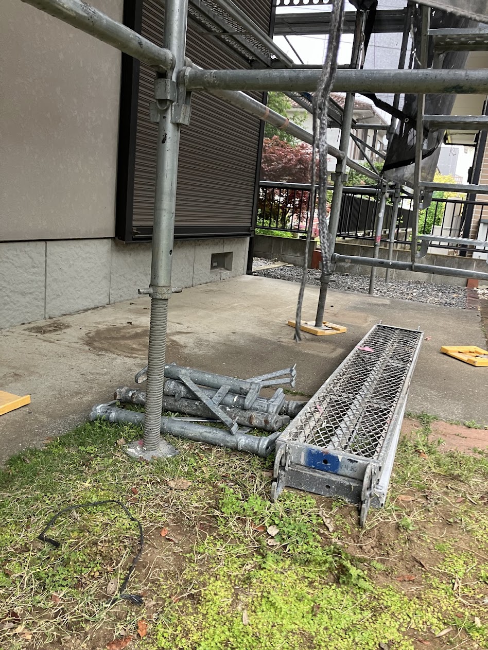 足場完成