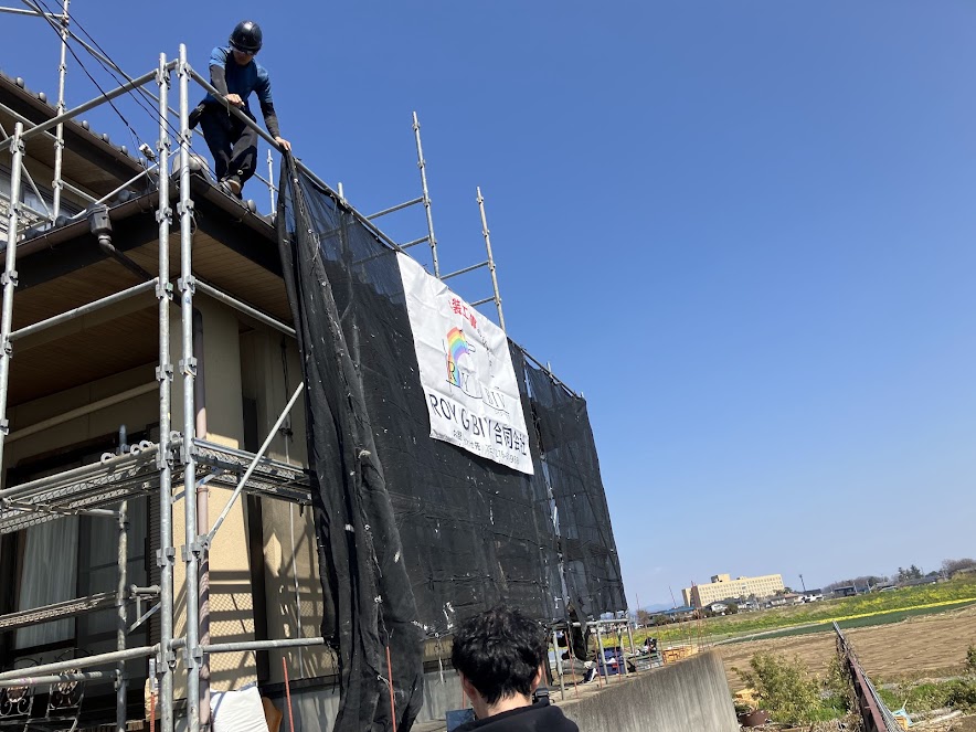 足場メッシュ