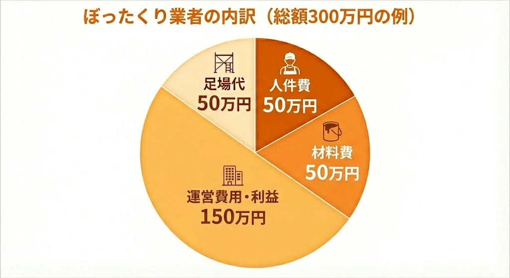 手抜き業者の内訳